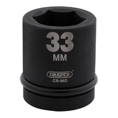 Draper Hi-TORQ® Impact Socket, 1" Sq. Dr., 33mm 05113
