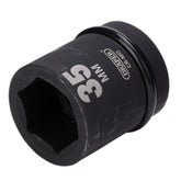 Draper Hi-TORQ® Impact Socket, 1" Sq. Dr., 35mm 05115