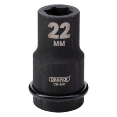Draper HI-TORQ® 6 Point Deep Impact Socket, 1" Sq. Dr., 22mm 05137