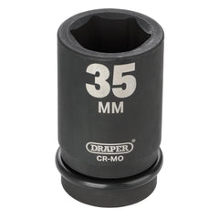 Draper HI-TORQ® 6 Point Deep Impact Socket, 1" Sq. Dr., 35mm 05149