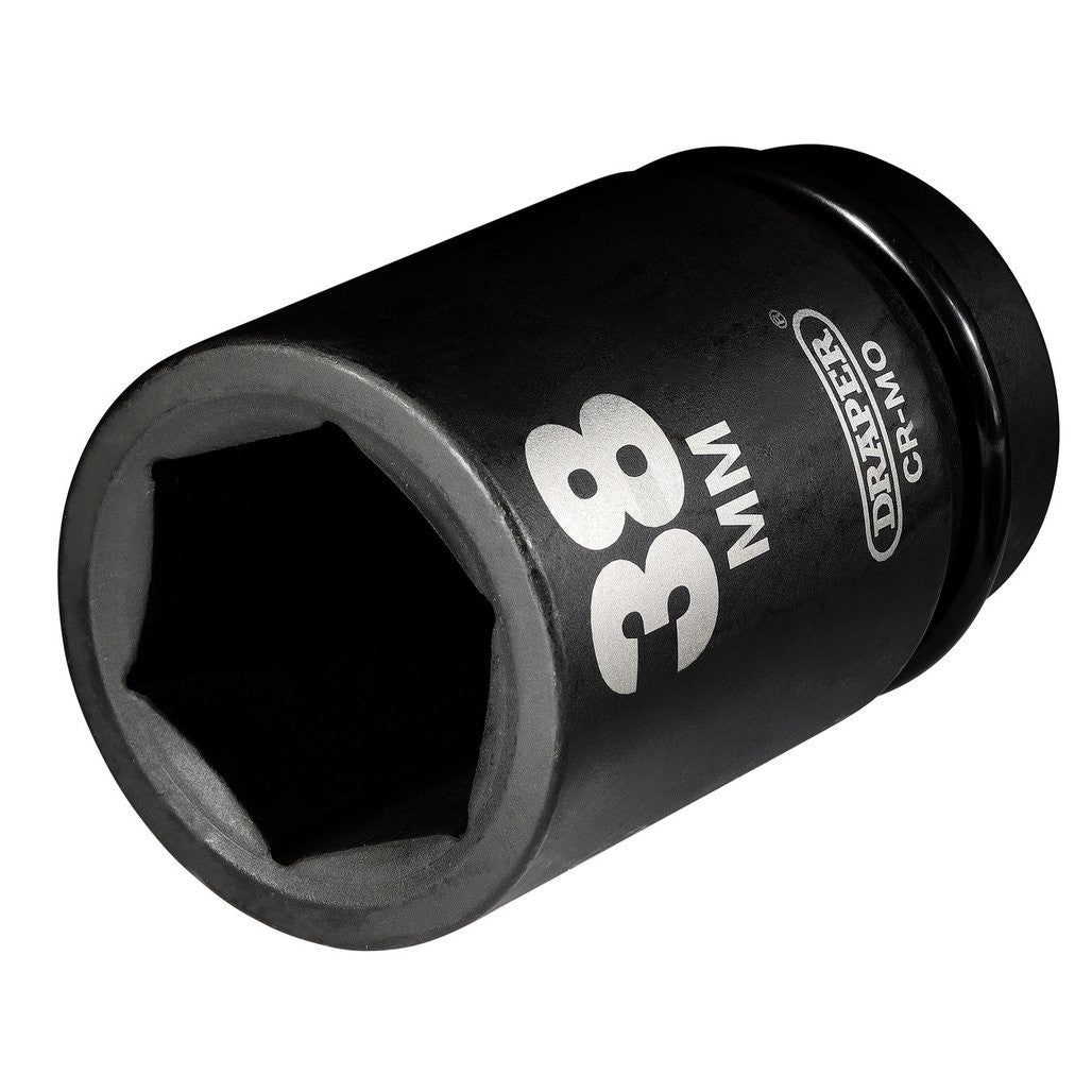 Draper Hi-TORQ® Deep Impact Socket, 1" Sq. Dr., 38mm 05151