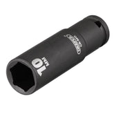 Draper HI-TORQ® 6 Point Deep Impact Socket, 1/4" Sq. Dr., 10mm 05188