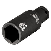 Draper HI-TORQ® 6 Point Deep Impact Socket, 1/4" Sq. Dr., 13mm 05191