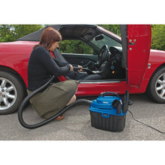 Draper 230V Wet and Dry Vacuum Cleaner, 10L, 1000W 06489