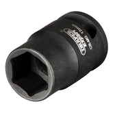 Draper HI-TORQ® 6 Point Impact Socket, 3/8" Sq. Dr., 12mm 06871