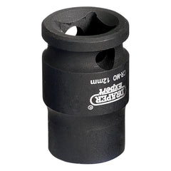 Draper HI-TORQ® 6 Point Impact Socket, 3/8" Sq. Dr., 12mm 06871
