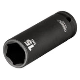 Draper HI-TORQ® 6 Point Deep Impact Socket, 3/8" Sq. Dr., 15mm 06888