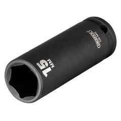 Draper HI-TORQ® 6 Point Deep Impact Socket, 3/8" Sq. Dr., 15mm 06888