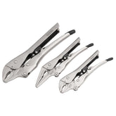 Draper Auto Locking Pliers Set (3 Piece) 07103