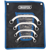 Draper HI-TORQ® Half Moon Obstruction Ring Spanner Set (4 Piece) 07210