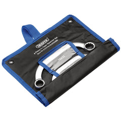 Draper HI-TORQ® Half Moon Obstruction Ring Spanner Set (4 Piece) 07210