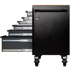 BUNKER 72" 15 Drawer Trolley Grey 08241