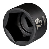 Draper HI-TORQ® Impact Socket, 1" Sq. Dr. 75mm 08504
