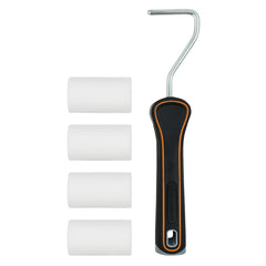 Draper ROLLINGDOG SUPER-EDGE™ Mini High-Density Paint Roller Set, 2"/50mm (5 Piece) 08591
