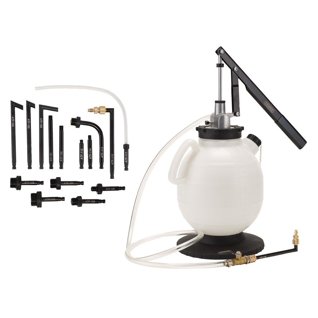 Draper Transmission and Engine Oil Filling System, 7.5L (16 Piece) 09441