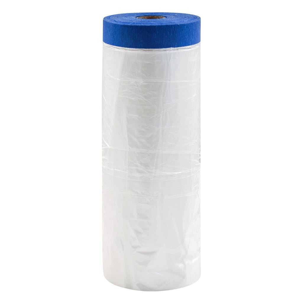 Draper ROLLINGDOG PAINTERS-SHIELD™ Blue Pretaped Masking Film, 33m x 110cm 09663