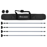 Draper ROLLINGDOG Dust Barrier Poles, 1.4-3.3m (7 Piece) 09666