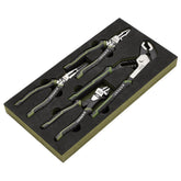 Draper Expert High Leverage Pliers Set with Water Pump Pliers in EVA Foam Tray (4 Piece) 09778