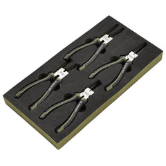 Draper Draper Expert Circlip Pliers Set in EVA Foam Tray, 180mm (4 Piece)
