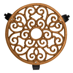 Draper Cast Iron Plant Caddy 10063