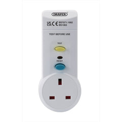Draper RCD Adaptor, 220-250v/50Hz, 13 AMP 10205