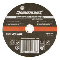 Silverline Heavy Duty Metal Cutting Disc Flat 103616