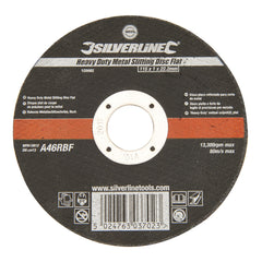 Silverline Heavy Duty Metal Slitting Disc Flat 103662