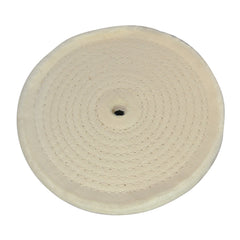 Silverline Spiral-Stitched Cotton Buffing Wheel 105888