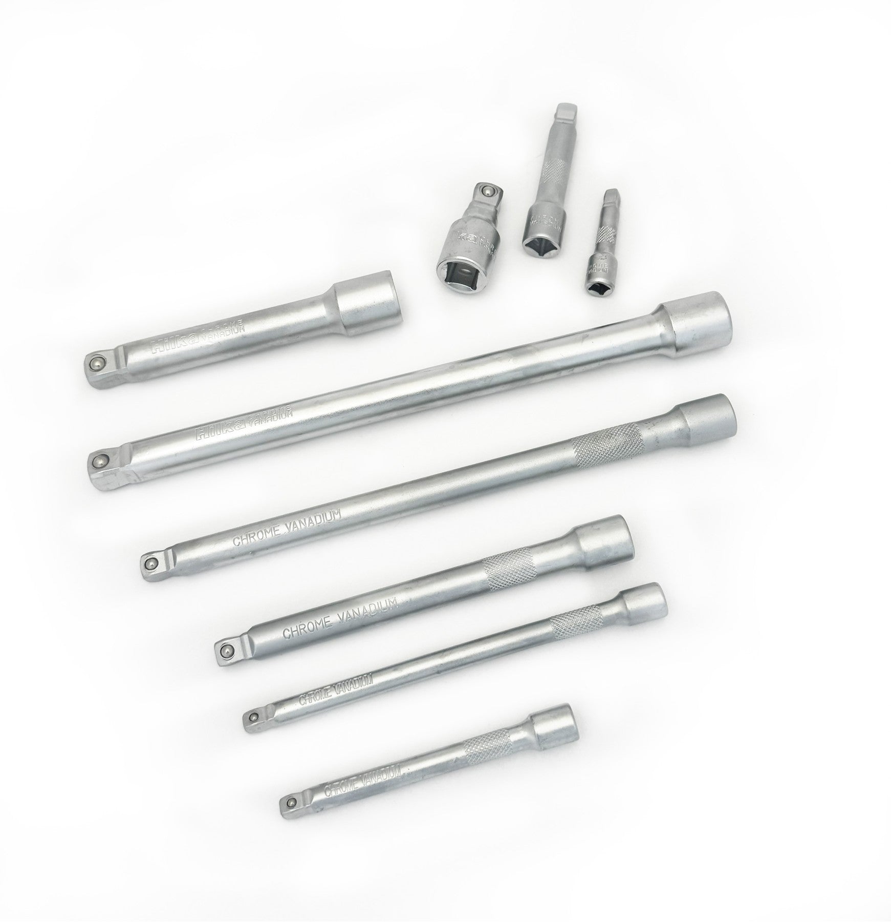 Hilka 9 pce 1/2", 3/8", 1/4" Extension Bar Set 11090009