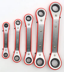 Hilka 5 pce Ratchet Ring Spanner Set Metric 11505002