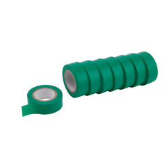 Draper Expert Insulation Tape to BSEN60454/Type2, 10m x 19mm, Green (Pack of 8) 11914