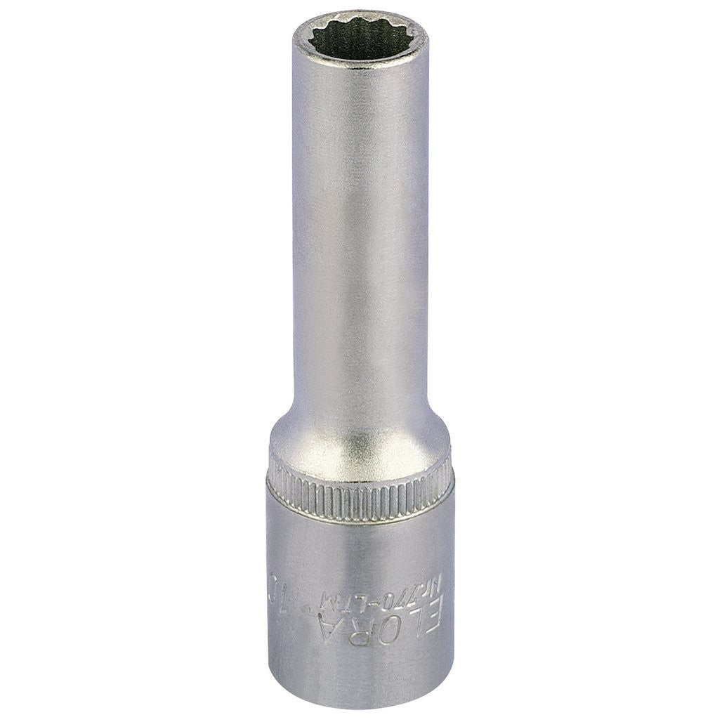 Draper Elora Deep Bi-Hexagon Socket, 1/2" Sq. Dr., 10mm 11930