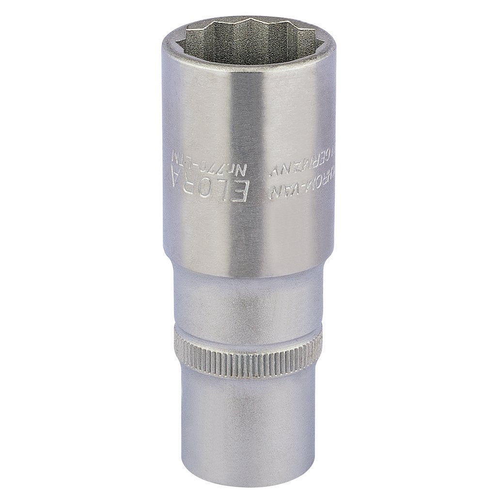 Draper Elora Deep Bi-Hexagon Socket, 1/2" Sq. Dr., 22mm 11936