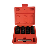 Hilka 5 pce 1/2" Nut & Bolt Remover Twist Socket Set 12400201