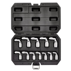 Draper Flexible Crowfoot Socket Wrench Set, 3/8" Sq. Dr. (12 Piece) 12403