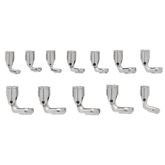 Draper Flexible Crowfoot Socket Wrench Set, 3/8" Sq. Dr. (12 Piece) 12403