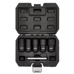 Draper Impact Wheel Nut Socket Set, 1/2" Sq. Dr. (6 Piece) 12411