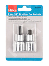 Hilka 2 pce 1/2" Strut Leg Pry Sockets 12720002