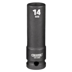 Draper HI-TORQ® Deep Impact Socket, 1/2" Sq. Dr., 14mm 12741