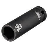 Draper HI-TORQ® Deep Impact Socket, 1/2" Sq. Dr., 16mm 12742