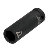 Draper HI-TORQ® Deep Impact Socket, 1/2" Sq. Dr., 17mm 12743