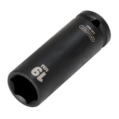 Draper HI-TORQ® Deep Impact Socket, 1/2" Sq. Dr., 19mm 12744