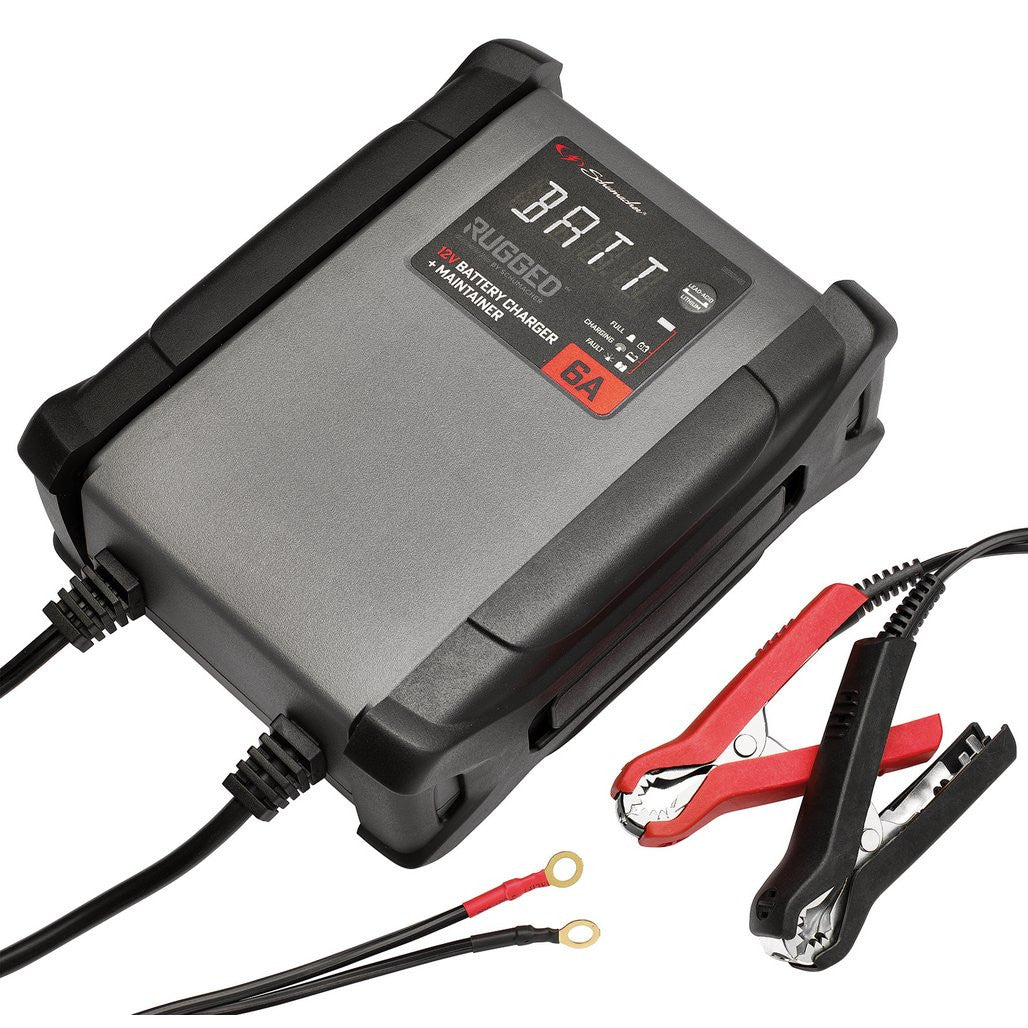 Draper Schumacher® Rugged SPX459, 6A, 12V Battery Charger and Maintainer 13100