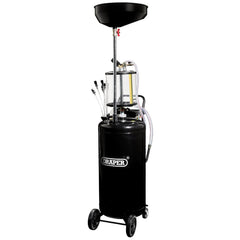 Draper Suction Oil Drainer with Chamber, 90L 13265