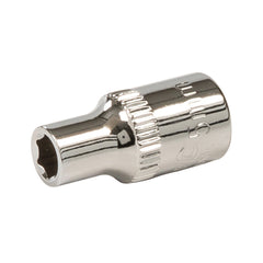 Silverline Socket 1/4" Drive 6pt Metric 134082