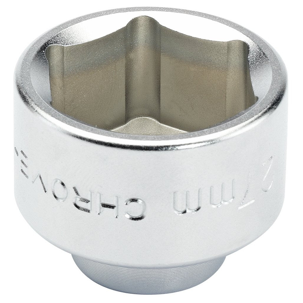 Draper Expert Oil Filter Cap Socket, 3/8" Sq. Dr., 27mm 13425