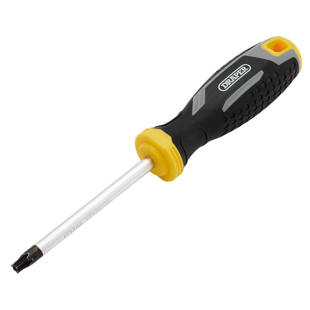 Draper TX-STAR® Tamperproof Soft Grip Screwdriver, T40H x 100mm 13426