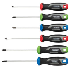 Draper Soft Grip Screwdriver Set (6 Piece) 13433