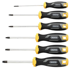 Draper TX-STAR® Tamperproof Soft Grip Screwdriver Set (6 Piece) 13435