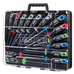 Draper Soft Grip Screwdriver Set with TX-STAR® (14 Piece) 13437